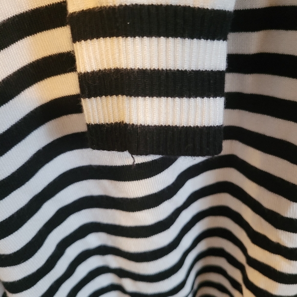 Andrew Marc striped turtle neck sweater size XL - Picture 5 of 11